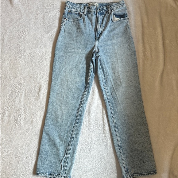 Abercrombie and fitch 90s straight 6 short jeans - Picture 2 of 5